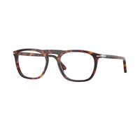 Persol Unisex Persol PO3391V 24 Montature da vista Acetato Tartaruga Trasparente Squadrata Normale