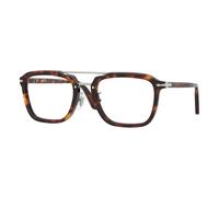 Persol Unisex PO0204V 24 Montature da vista Acetato Tartaruga Trasparente Squadrata Normale