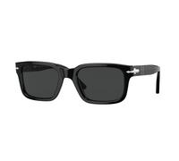 Persol Unisex Persol PO3272S 95/48 Occhiali da sole Acetato Nero Grigio Squadrata Polarizzata