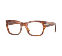 Persol Unisex PO3297V 1157 Montature da vista Acetato Tartaruga Trasparente Squadrata Normale