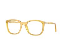 Persol Unisex PO3355V 204 Montature da vista Acetato Giallo Trasparente Pillow Normale