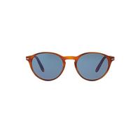 Persol Uomo 0Po3092Sm 900656 50 Occhiali da sole, Rosso (Terra Di Siena/Bluee)