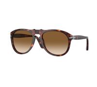 Persol Uomo Persol PO0649 24/51 Occhiali da sole Acetato Havana Pilot Normale