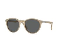 Persol Uomo Persol PO3152S 1169B1 Occhiali da sole Acetato Marrone Grigio Rotonda Normale