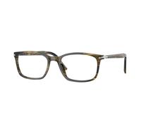 Persol Uomo Persol PO3189V 1237 Montature da vista Acetato Verde Squadrata Normale