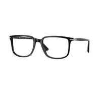 Persol Uomo Persol PO3275V 95 Montature da vista Plastica Nero Squadrata