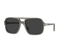 Persol Uomo Persol PO3328S 110348 Occhiali da sole Acetato Grigio Grigio Pilot Polarizzata Antiriflesso