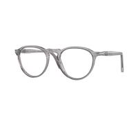 Persol Uomo PO3286V 309 Montature da vista Acetato Grigio Trasparente Pantos Normale