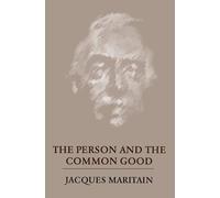 Person and the Common Good