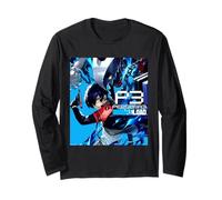 Persona 3 Reload Protaganist Box Art Video Game Maglia a Manica