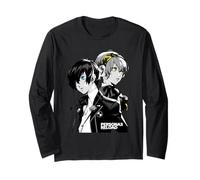 Persona 3 Reload Protagonist And Aigis Portrait Video Game Maglia a Manica