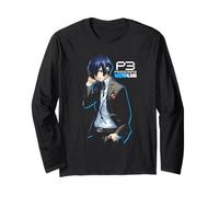 Persona 3 Reload Protagonist Memento Mori Collage Video Game Maglia a Manica