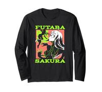 Persona 5 Futaba Sakura Manga Collage Rpg Video Game Maglia a Manica