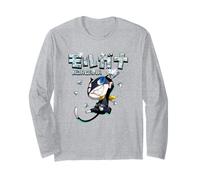 Persona 5 Morgana with Kanji And Diamonds Rpg Video Game Maglia a Manica