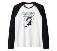 Persona 5 Morgana with Kanji And Diamonds Rpg Video Game Maglia con Maniche Raglan