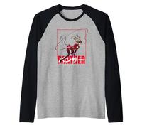 Persona 5 Panther Ann with Kanji Rpg Video Game Maglia con Maniche Raglan