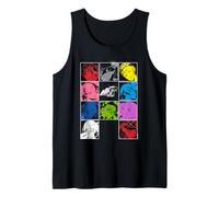 Persona 5 Royal Pop Art Colorful Character Grid Video Game Canotta