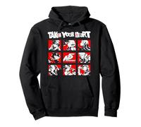 Persona 5 Take Your Heart Character Grid Rpg Video Game Felpa con Cappuccio
