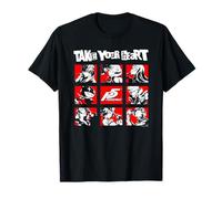 Persona 5 Take Your Heart Character Grid Rpg Video Game Maglietta