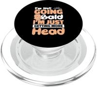Persona calva Non sto diventando calvo Sto solo ottenendo più testa PopSockets PopGrip per MagSafe