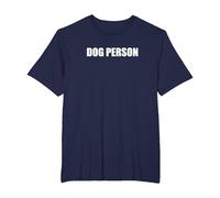 Persona Cane Maglietta, Uomo Taglie Grandi, Navy, 5X Tall