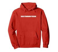 Persona Gold Standard Felpa con Cappuccio, Unisex per Adulti, Rosso, S