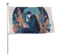 Persona Pregare Bandiera 88,9 x 149,9 cm Outdoor Double Sided Giardino Bandiere Benvenuto Yard Bandiere Banner Decor Per Cortile Portico Prato