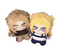 Personaggi anime Johnny/Gyro Zeppeli Mini statuetta in cotone morbido cuscino imbottito morbido cuscino morbido personaggio dei cartoni animati ciondolo 10 cm