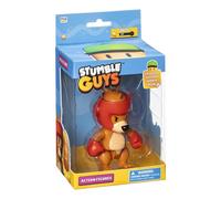 Bandai - Stumble Guys - Boxing Roo - Statuetta 11 cm con adesivi - Personaggio articolato - Statuetta videogioco Stumble Guys Boxing Roo - Figura canguro - Giocattolo per bambini adolescenti 8 anni in