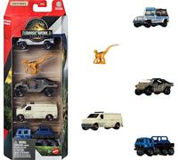 Matchbox - Jurassic World Team Di Cattura Dei Dinosauri - Set Regalo - JGL24