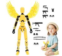 Personaggi d'azione mobili comuni, bambola mobile multi-articolazione, giocattolo da scrivania stampato 3D, robot da attività fisica, giocattolo mobile con più
