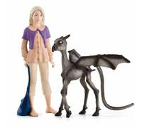 Personaggi d'Azione Schleich Luna Lovegood & Baby Thestral Moderno NEW