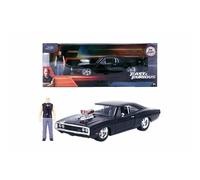 Auto Dodge Charger 1970 con figura di Dominic Toretto