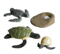 Personaggi del ciclo di vita degli insetti, personaggi del ciclo di vita degli animali, set di giocattoli educativi con farfalla, falena, rana, tartaruga e formiche | Giocattoli per l'apprendimento