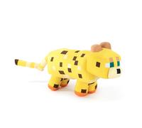 Barrado Personaggi di Peluche del Videogioco Minecraft - Enderman, Lama, Ocelot, Maiale, Steve, Alex, Creeper, Lupo - Taglie Diverse a Seconda del Modello -qualità Super Soft (Ocelot)