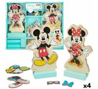 Personaggi Disney 54 Pezzi 4 Unità 11,5 x 17,5 x 1,2 cm