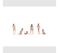 Personaggi femminili nudiste in scala H0 - Art. Noch 15958