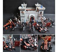 Personaggi Giocattolo Castello Medievale Accessorio Storia Decorazione Retro Gio