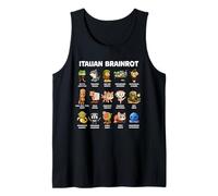 Personaggi meme Brainrot italiani carini per bambini uomini donne Canotta