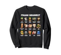 Personaggi meme Brainrot italiani carini per bambini uomini donne Felpa