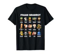 Personaggi meme Brainrot italiani carini per bambini uomini donne Maglietta