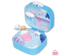 Personaggi Sanrio CINNAMOROLL Cosa c'è nella mia tasca con 2 figure giocattol...