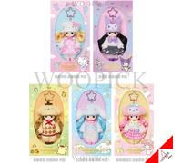 Personaggi Sanrio x Little Mimi 5-Type Doll Figure Girl Keyring Giocattolo...