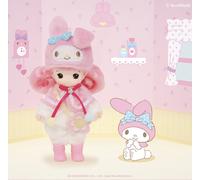 Personaggi Sanrio x Little Mimi MIMI WORLD Hello Kitty Kuromi Pompompurin Figure