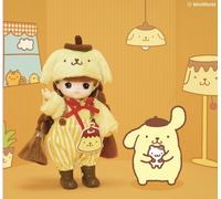 Personaggi Sanrio x Little Mimi MIMI WORLD Hello Kitty Kuromi Pompompurin Figure