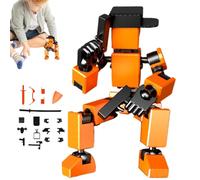 Personaggi stop motion, personaggi d'azione | Figura d'azione robot mobile unica - Set di action figure stampate in flessibili e variabili per pittura, amici, oggetti di scena per la fotografia,