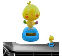 Personaggio auto per cruscotto, a energia solare, per auto, con movimenti di danza, antiscivolo, accessorio decorativo per casa, ufficio