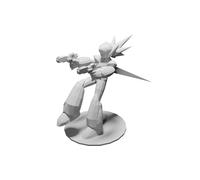 Personaggio Axl da Mega Man X7 X8 Gioco Stampato 3D Modello Collezionabile