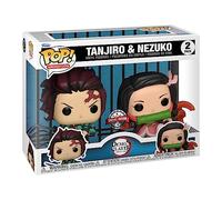 DEMON SLAYER FUNKO POP 2 PACK TANJIRO E NEZUKO JAPAN EXPO 2022 LIMITED 9 CM