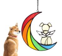 Personaggio commemorativo per cani in acrilico - Cimelio modellato con effetto , cari stretti che sperimentano la perdita dei loro compagni pelosi. Con il suo design elaborato e il suo